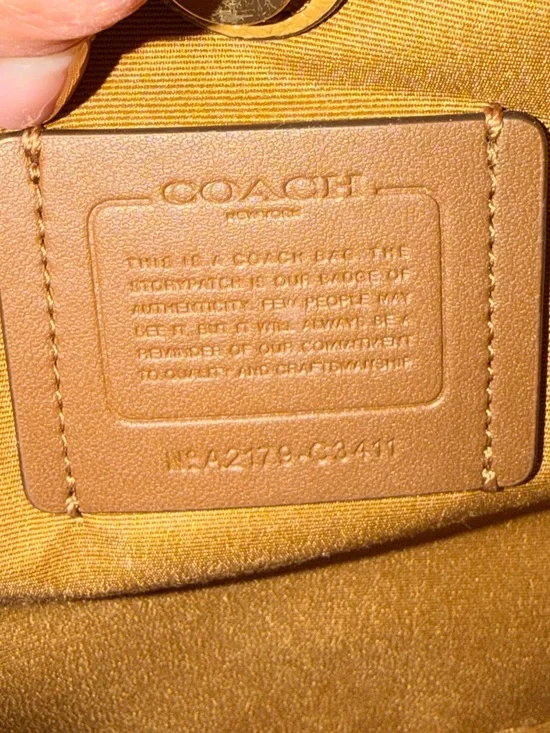 Coach Mollie Bucket Bag 22 Signature Canvas Daisy Floral - Picture 13 of 15